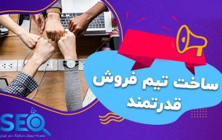 ساخت تیم فروش حرفه ای