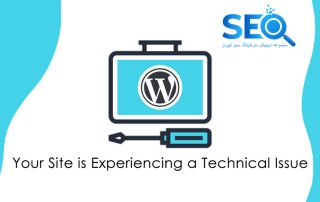 رفع مشکلات فنی سایت