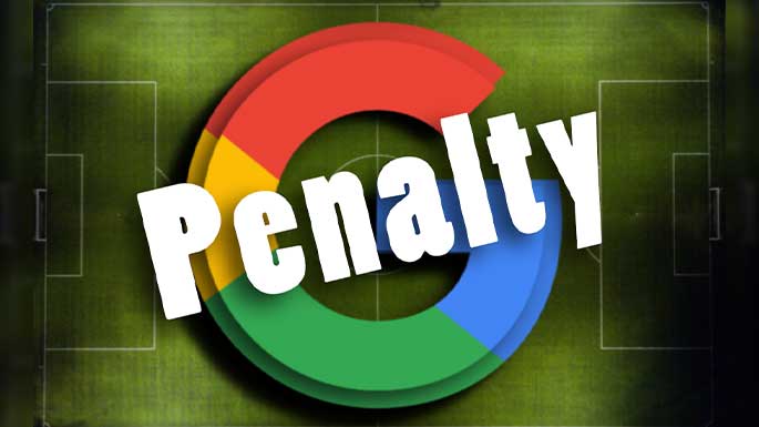 پنالتی شدن سایت در گوگل