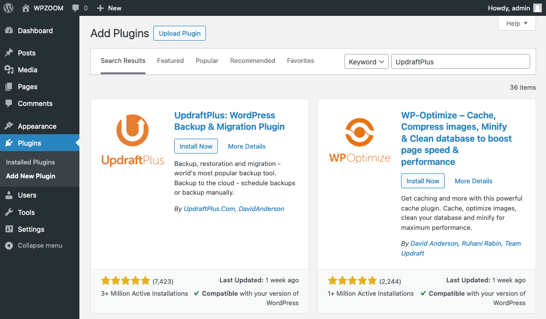 بکاپ گیری وردپرس رایگان